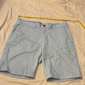 Tommy Hilfiger Sky Blue Flat Front Shorts
